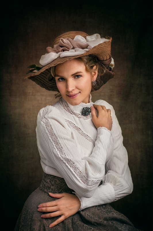 девушка, студия, портрет, камерный_портрет, студийная_съёмка Аннаphoto preview