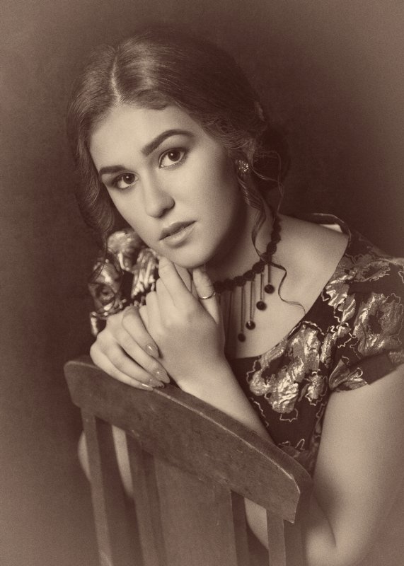 черное белое, чб, портрет, черно белый портрет, студийный портрет, студия, студийный портрет Катяphoto preview