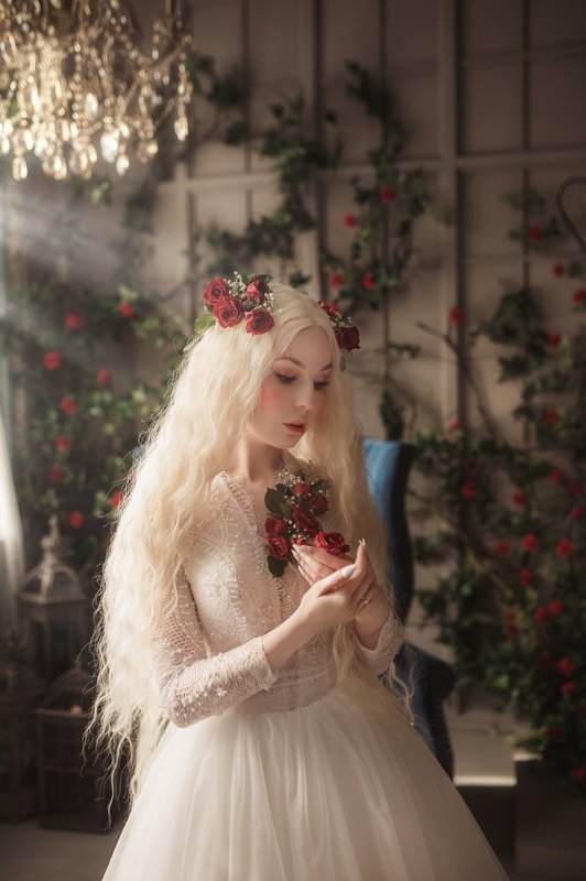 девушка свет сказочная фотосессия  ***photo preview