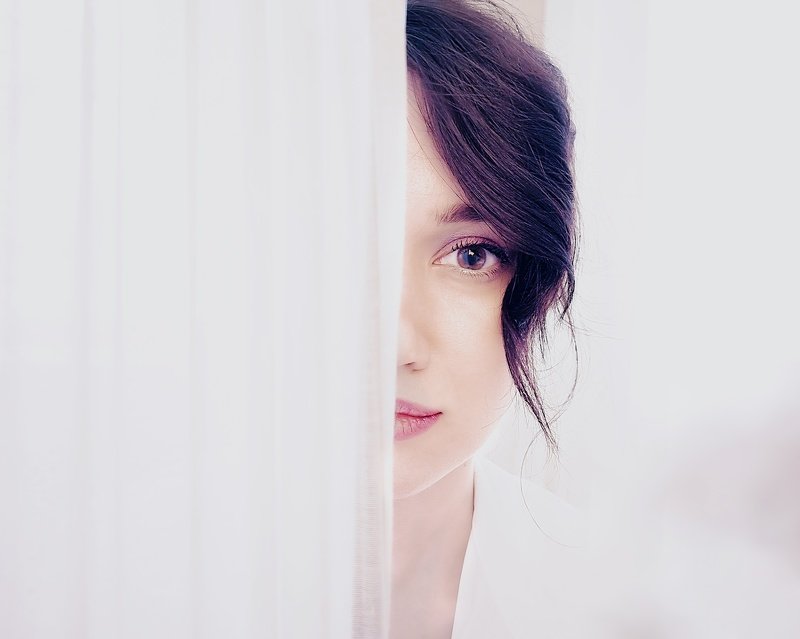 глаза, взгляд, портрет, девушка Её глазаphoto preview