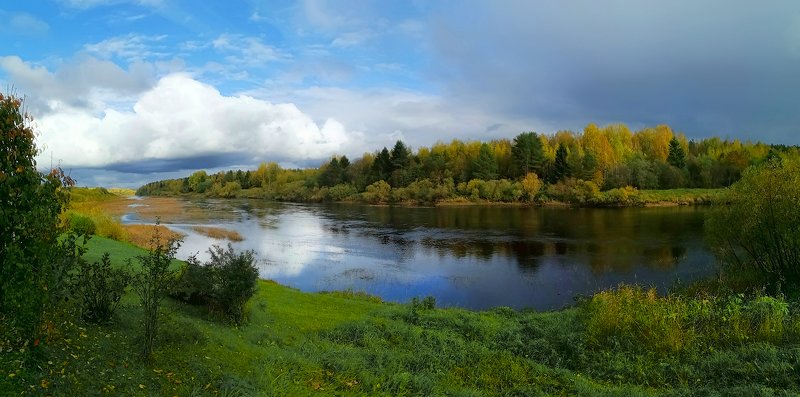 север, устья, чесноково, осень ***photo preview