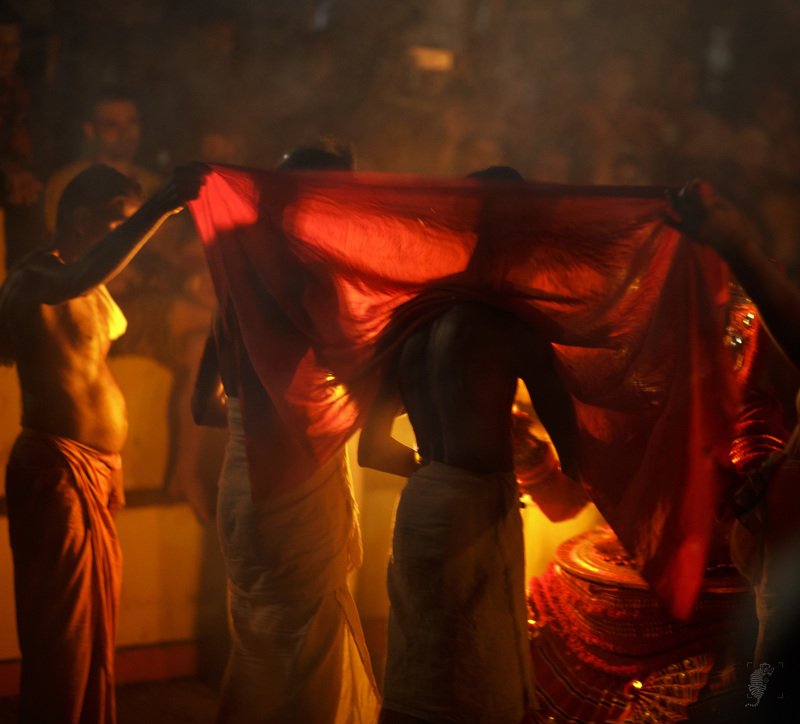 #india #theyyam #performingarts #shadows #night #backlit #kerala The Ceremonyphoto preview