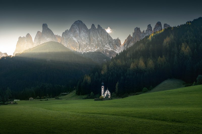 dolomites, light, mountains, travel, adventure The First Lightphoto preview