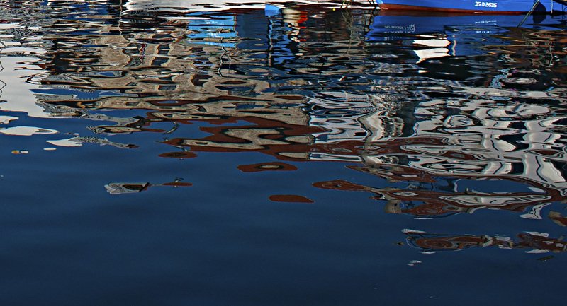 sea,boat,reflections,colors,art,image, BOATSphoto preview
