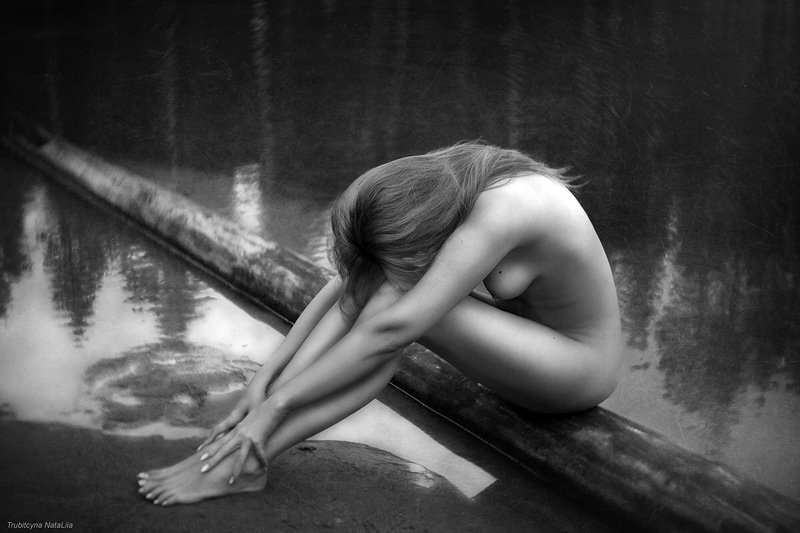 озеро, лето, размышление Паузаphoto preview