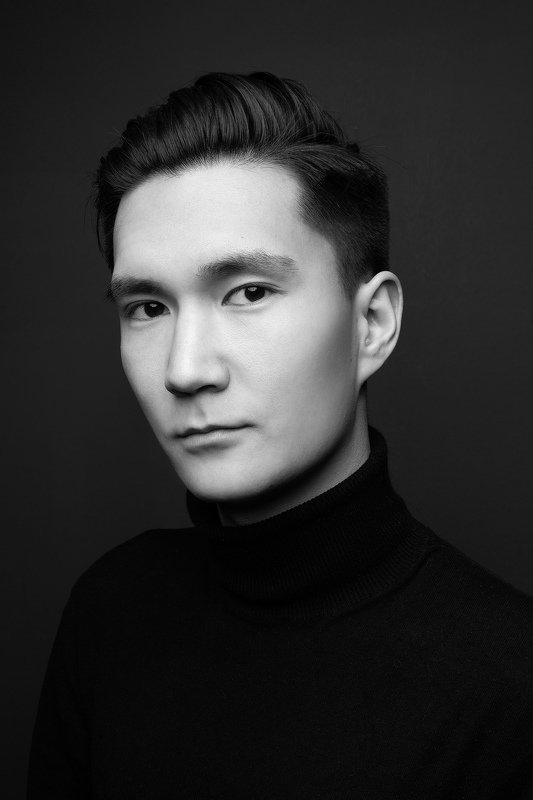 мужской портрет, чб, классика, студия Алексейphoto preview