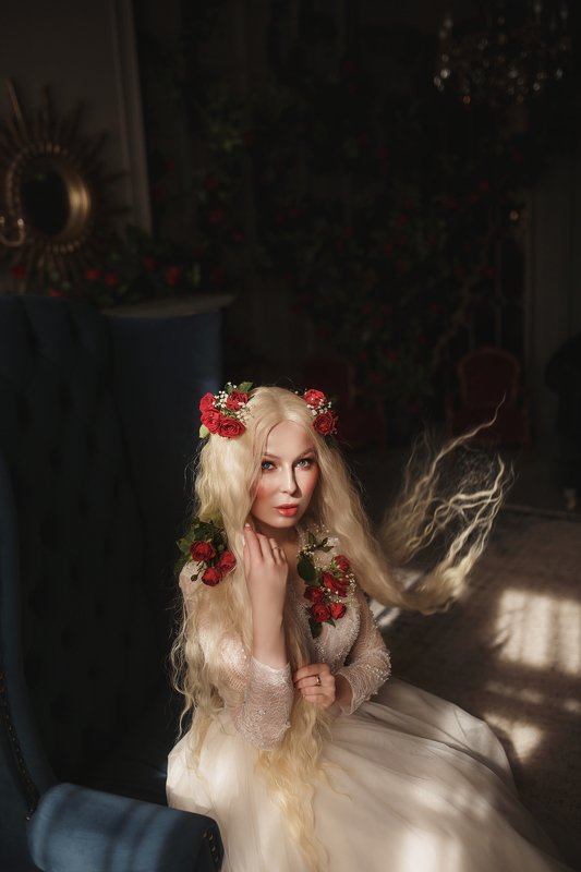 девушка свет сказочная фотосессия  ***photo preview