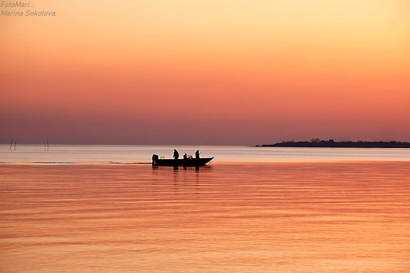 Тональность заката.photo preview