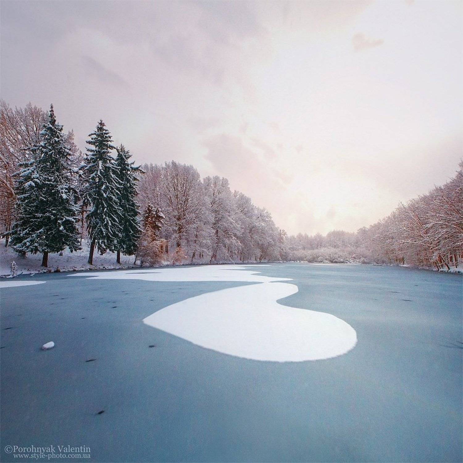 Природа тоже умеет рисовать. Автор: ВАЛЕНТИН , ВАЛЕНТИН