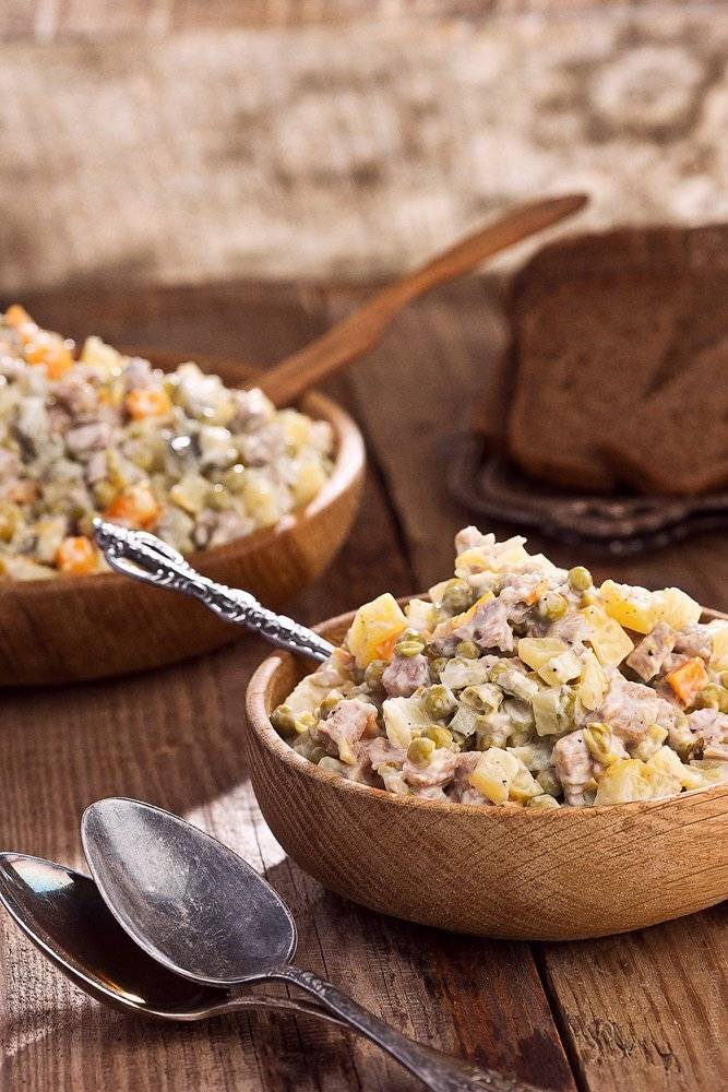 Салат "Оливье". Автор: Александр Сляднев , Александр Сляднев