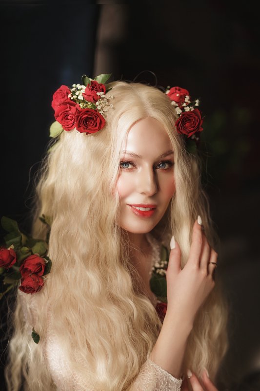 девушка свет сказочная фотосессия  ***photo preview