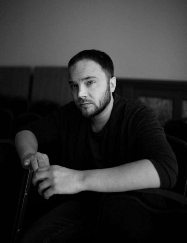 портрет, мужской портрет, чб, классика, естественный свет Портрет актера Андрея Чадоваphoto preview