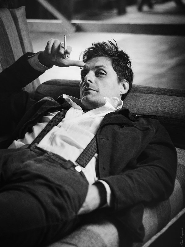 мужской портрет, чб photo preview