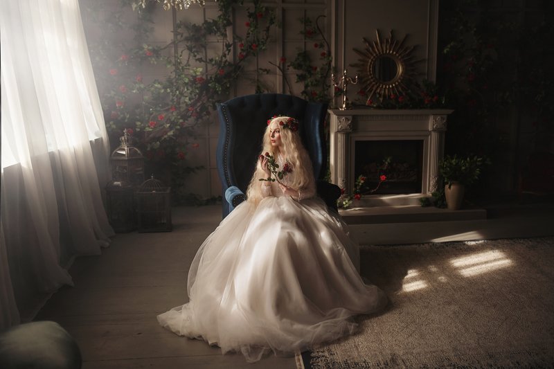 девушка свет сказочная фотосессия  ***photo preview