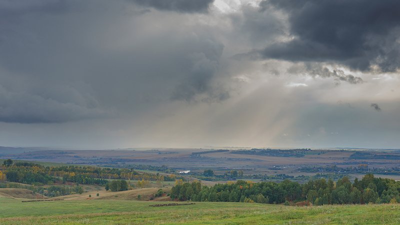 осень, облака, дождь  Перед грозой.photo preview