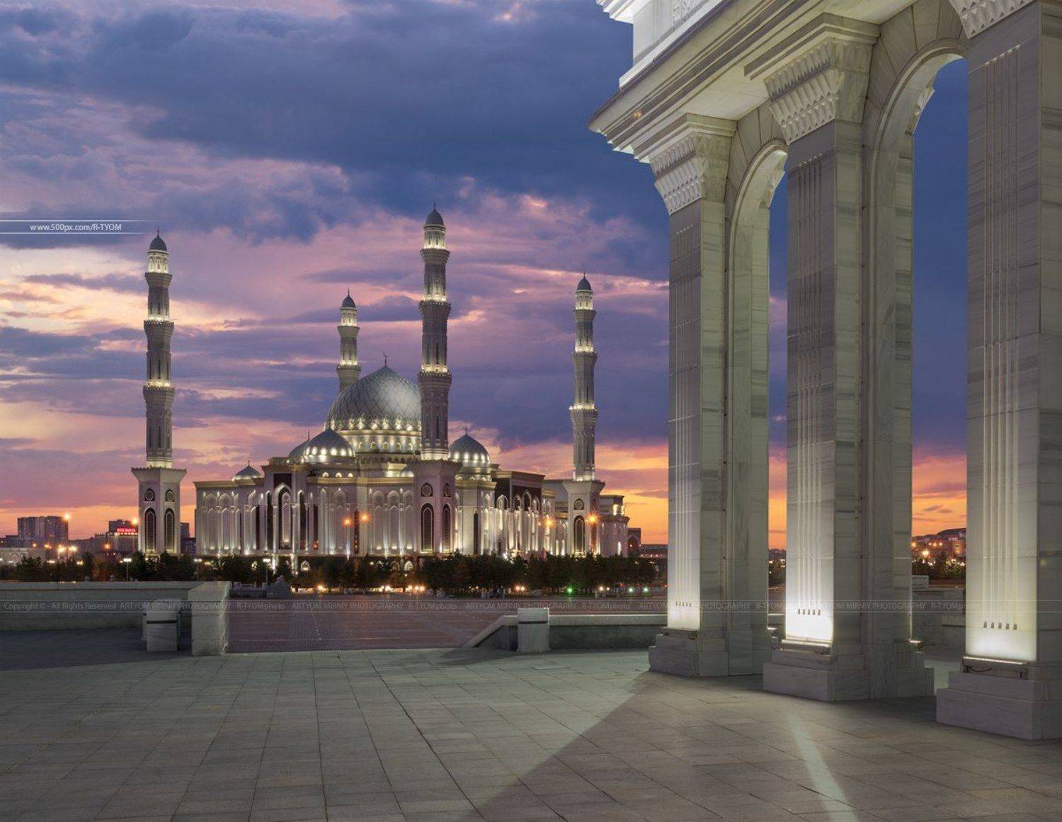 Мечеть Хазрет Султан. Автор: Артём Мирный нур-султан, nur-sultan, астана, казахстан, артем мирный, astana, kazakhstan, artyom mirniy, хазрет султан, мечеть, hazret sultan, mosque, ceiling, ceiling_magic, art, capriccio, каприччио, фотохудожник, Артём Мирный