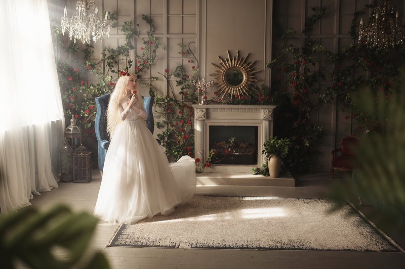 девушка свет сказочная фотосессия  ***photo preview