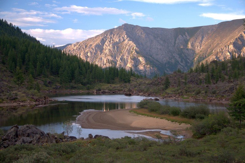 заказырье Вечер на озереphoto preview