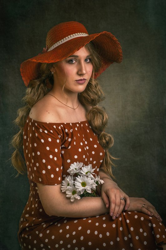 девушка, студия, портрет, камерный_портрет, студийная_съёмка Дарья Б.photo preview