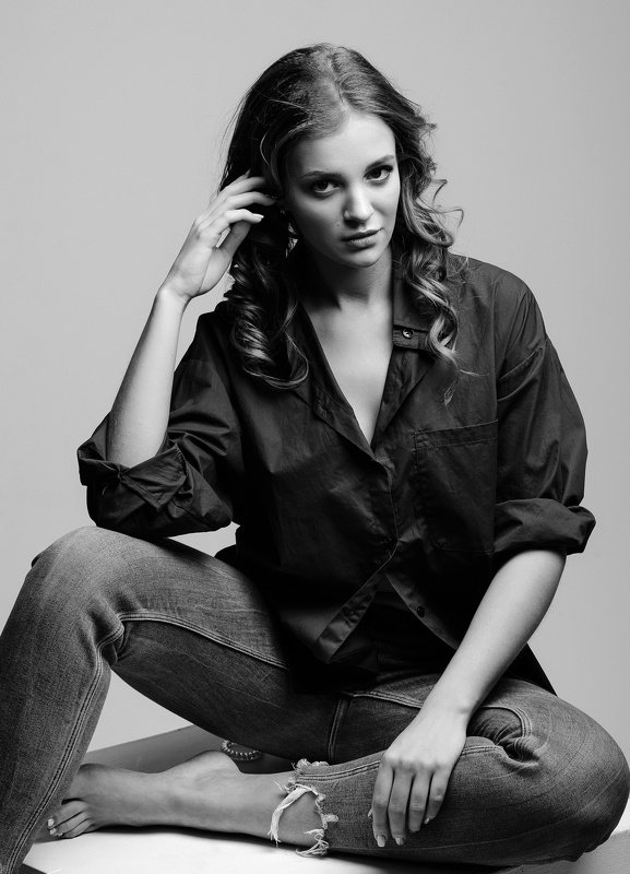 портрет, девушка, фотосессия, чб, фотограф, коекин константин, ковров, portrait, art, bnw, koekinphoto * * *photo preview