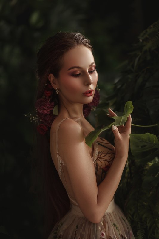 девушка тропики свет  ***photo preview