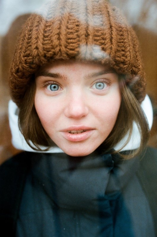 kodak, porta, film, пленка через стеклоphoto preview