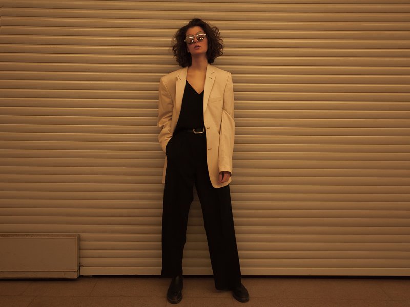 Стиль, мода, метро, люди, портрет, транспорт, вагон, девушка, спб photo preview