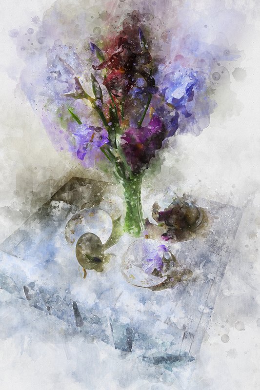 натюрморт арт фото красиво акварель АКВАРЕЛЬ 9photo preview