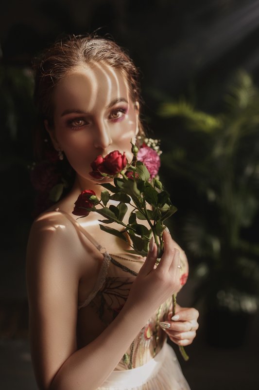 девушка тропики свет  ***photo preview