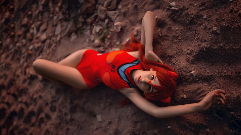 Евангелион, Аска, косплей, cosplay  Евангелионphoto preview