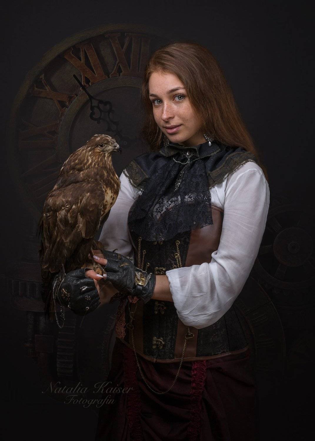 портрет в стиле Стимпанк. Автор: Наталья Кайзер , Наталья Кайзер