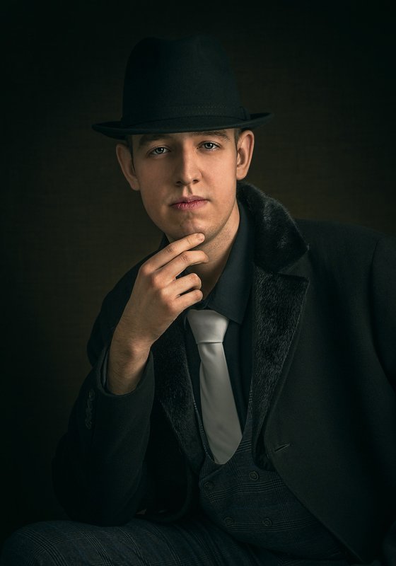 мужской_портрет портрет камерный_портрет студийная_съёмка Владислав П.photo preview