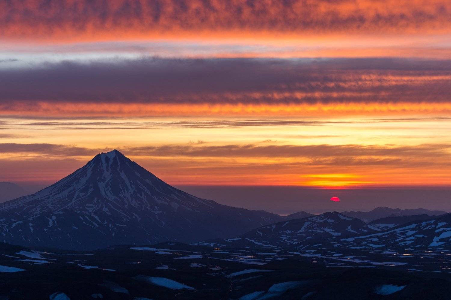Завулканье. Автор: Елена Верещака Камчатка, фототур, вулканы, путешествия, природа, рассвет, Елена Верещака