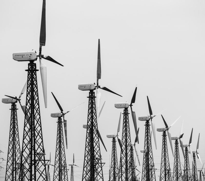 ветряки, чёрнобелое, геометрия, windmills, black and white, geometry Ветрякиphoto preview
