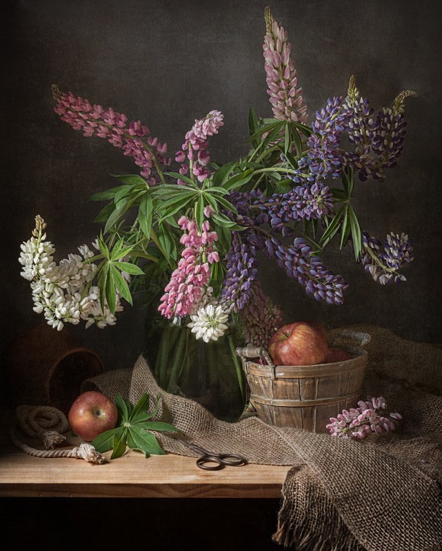 натюрморт, люпин, лето * * *photo preview