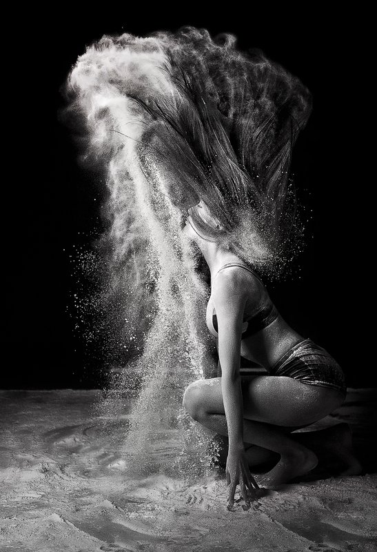 ч/б;мука;flour * * *photo preview