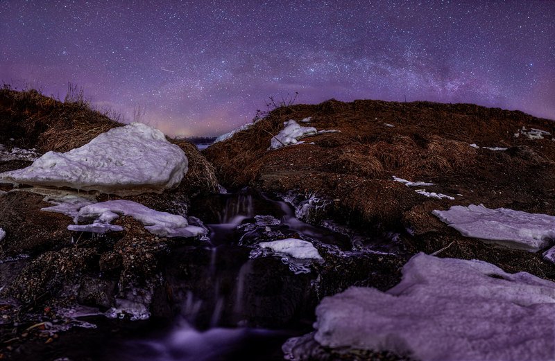 звезды, млечный путь, ночь, астрофото, река р. Чусоваяphoto preview