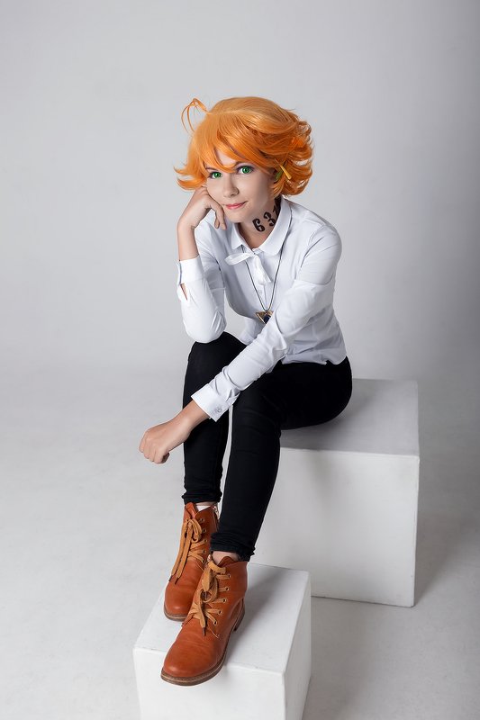 Emma, Norman, ThePromisedNeverland, косплей, cosplay  Эмма & Норманphoto preview