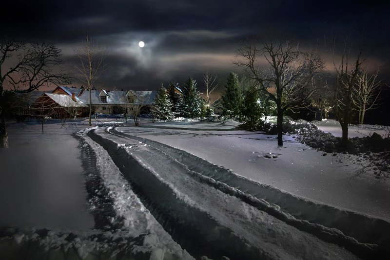 беларусь, звезды, зима, луна, мороз, ночь, снег, озерцо, логойск, дудутки, вечера-на-хуторе, фотограф-интерьеров-в-минске Трескучий мороз минус 25… фото превью