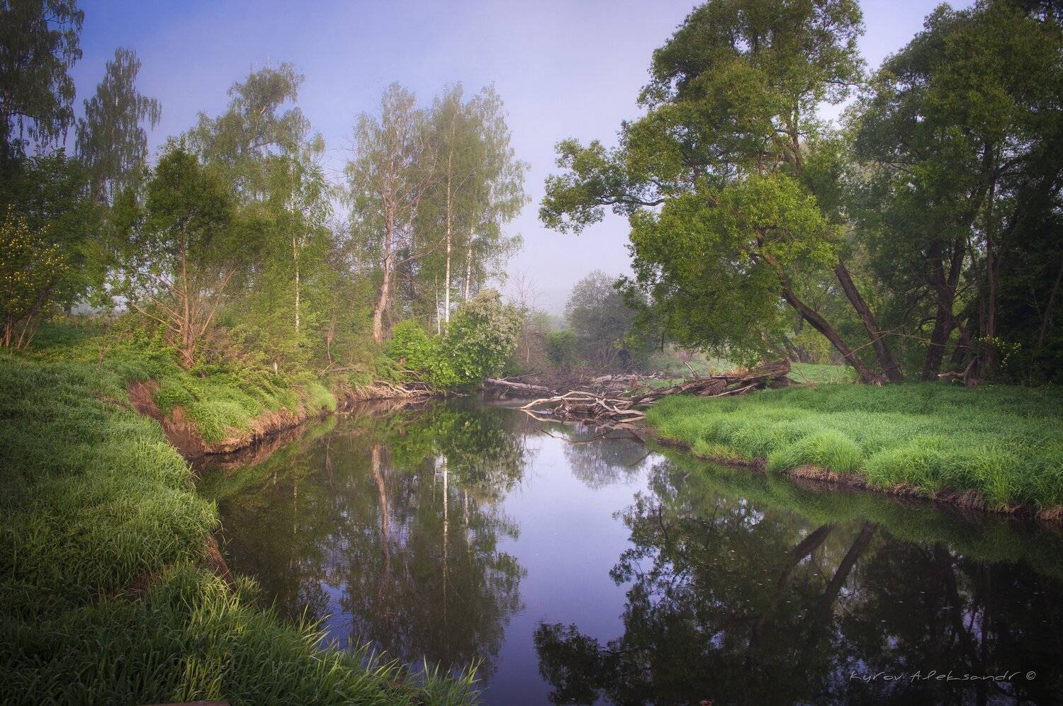 Утро на р. Истра. Автор: Александр Кыров утро, рассвет, пейзаж, московская область, Александр Кыров
