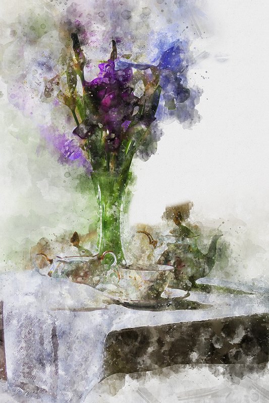 арт натюрморт фото акварель АКВАРЕЛЬ 6photo preview