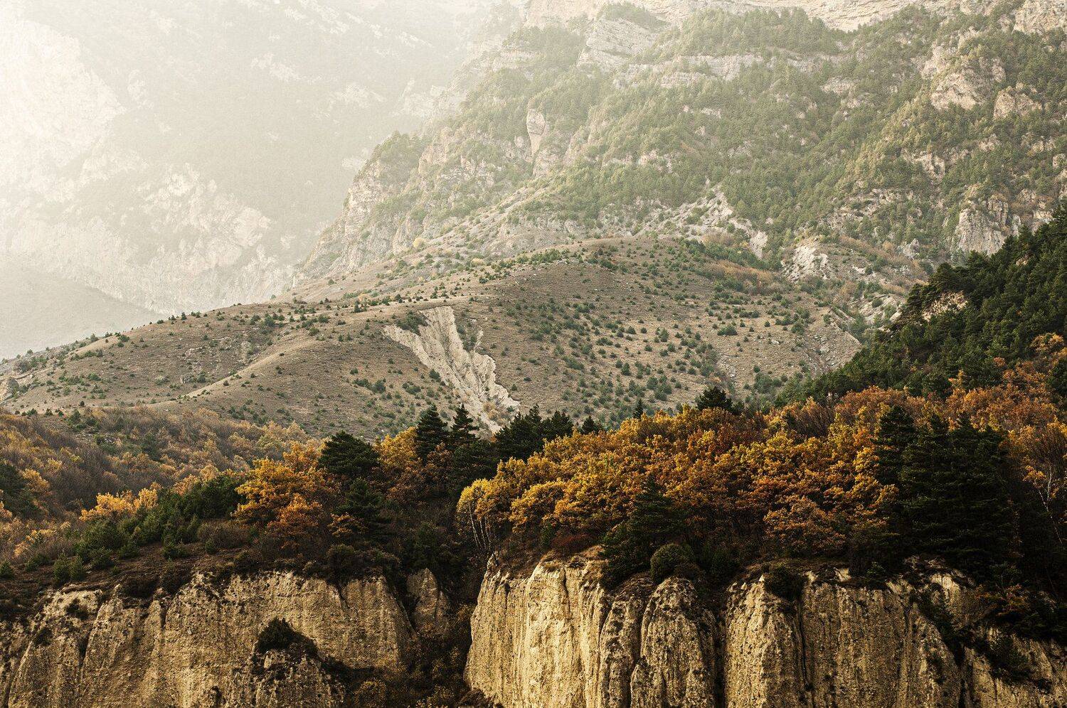 Вечер в горах.. Автор: Михаил Пшеннов пейзаж.природа., Михаил Пшеннов