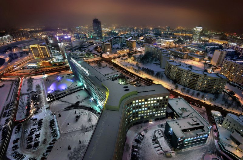 беларусь, город, минск, вечер, фотосфера-минск А она то вертится...photo preview