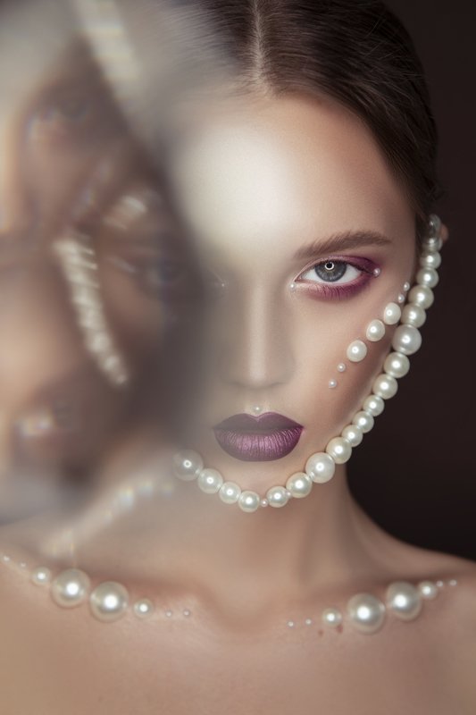 девушка, макияж, портрет, студия Александраphoto preview