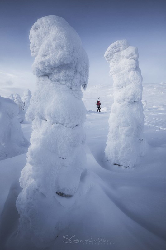 ГУХ, главный уральский хребет, Северный урал, Урал Зима на Уралеphoto preview