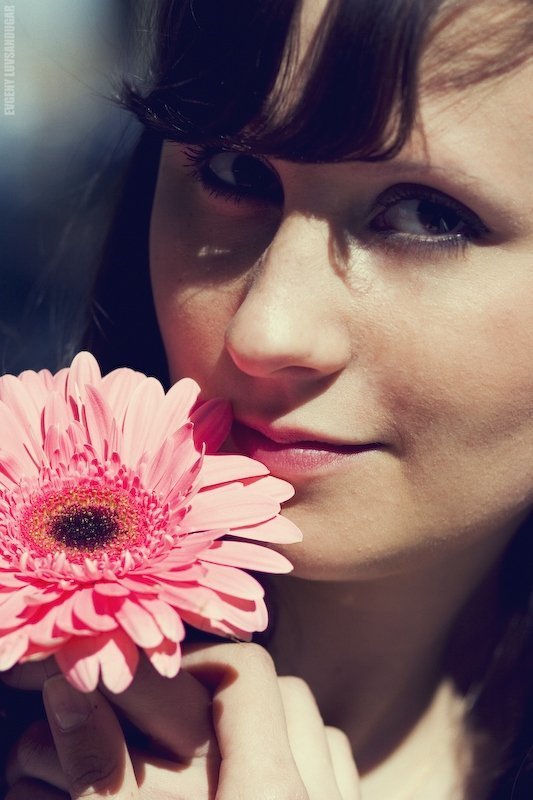 девушка, портрет, цифра *** фото превью