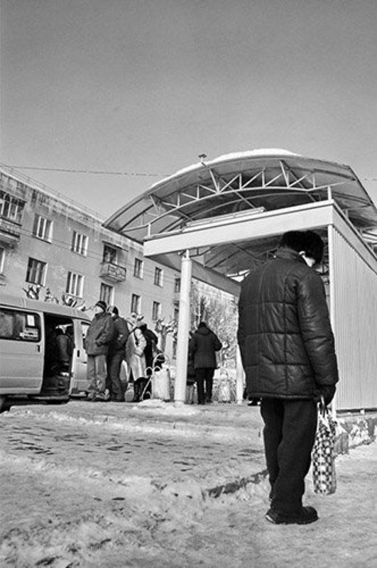 чернобелое, репортаж, город выборphoto preview