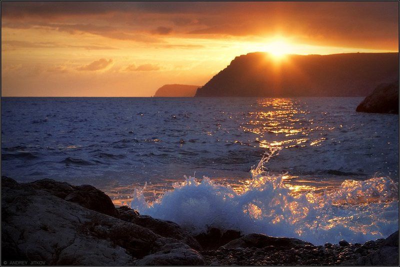 крым, закат, море, солнце, пейзаж * * *photo preview