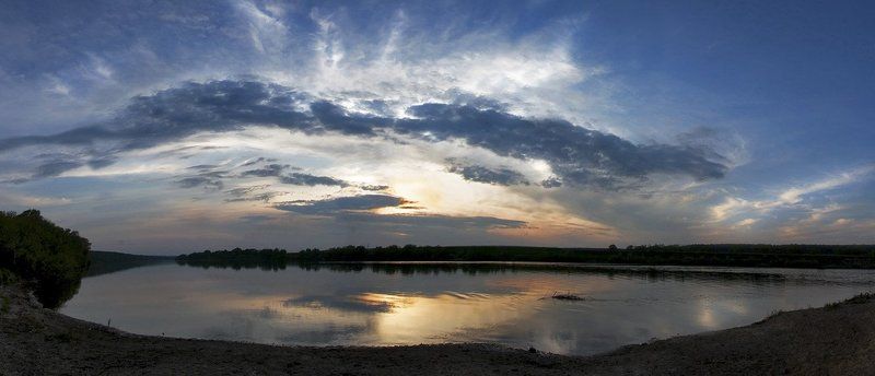 закат, ока Закат на Океphoto preview