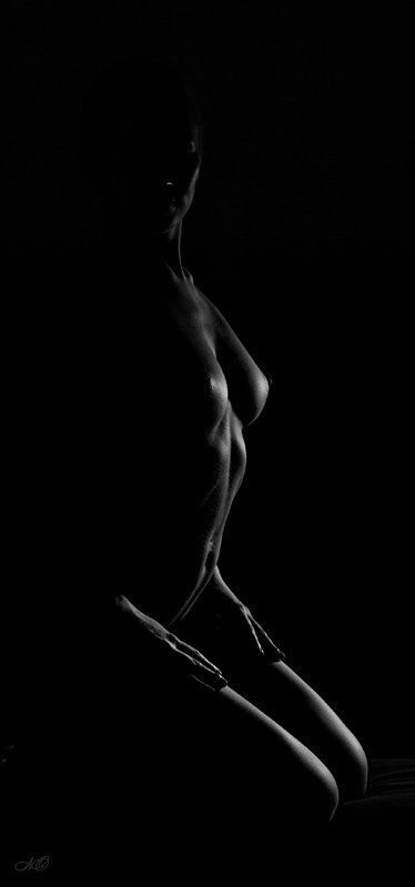 чб, девушка, линии Изгибы знакомых линий... фото превью